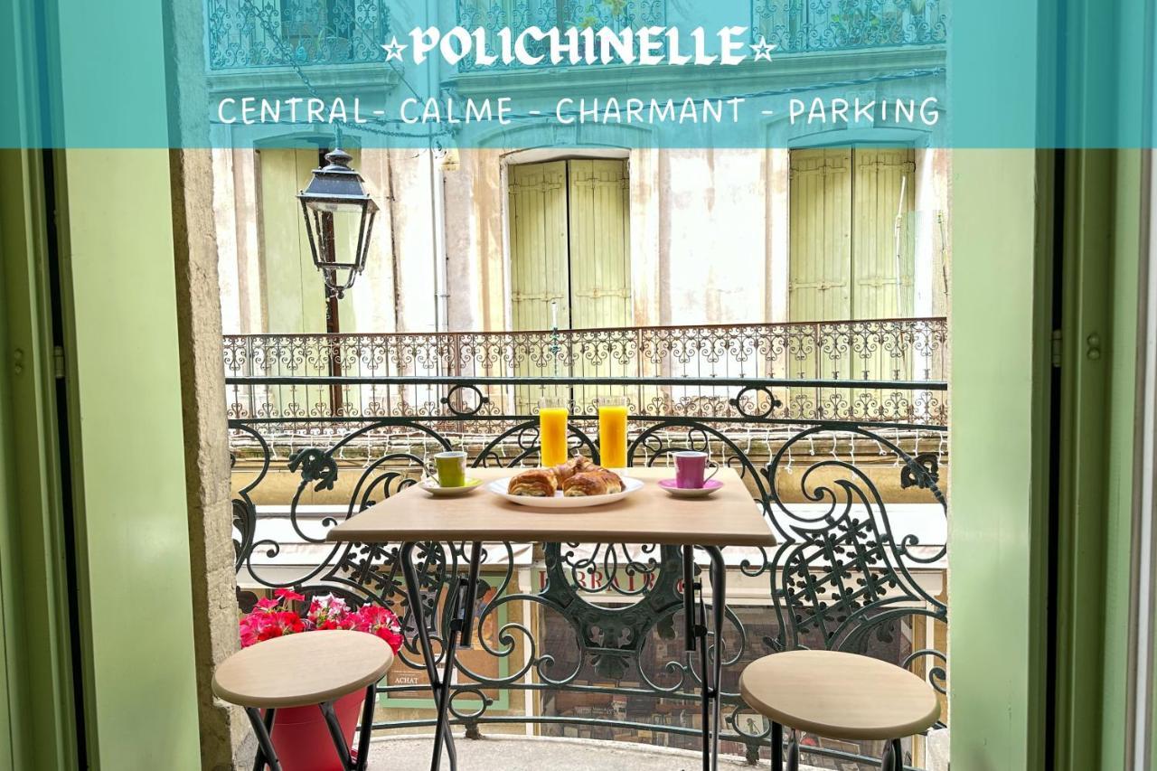 Polichinelle Hyper Centre - Wifi - Balcon & Parking Proche Pézenas